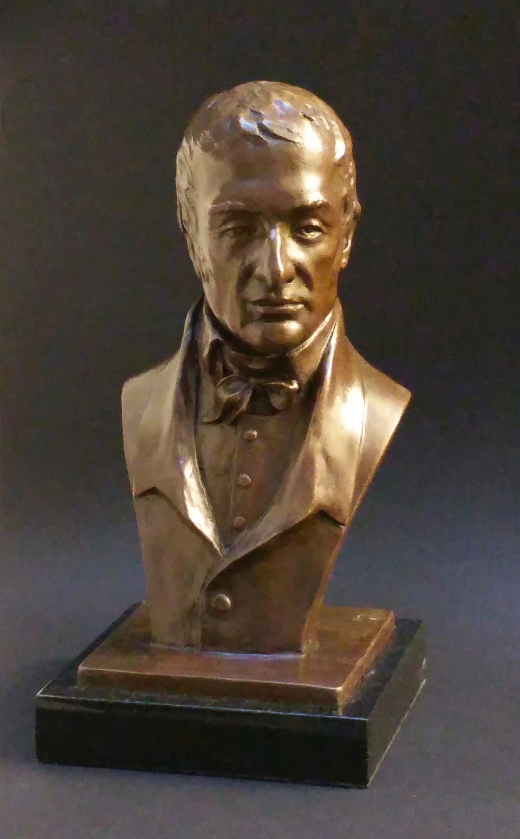 Bust of James Tilton, second view